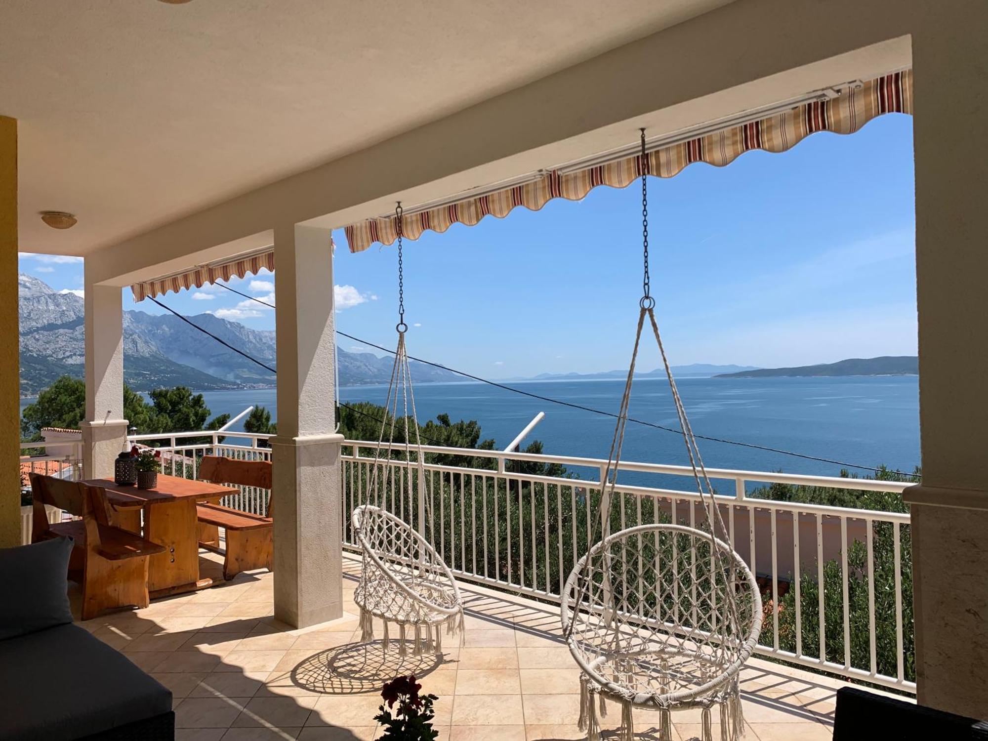 Omis Relaxing Sea Lounge Leilighet Marusici  Eksteriør bilde
