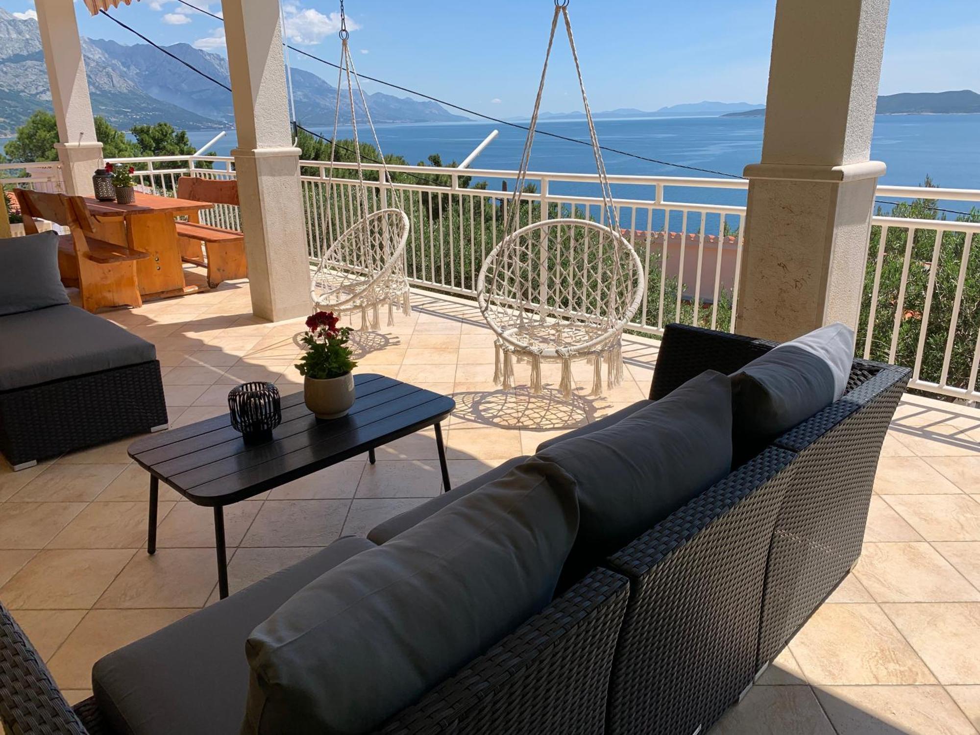 Omis Relaxing Sea Lounge Leilighet Marusici  Eksteriør bilde